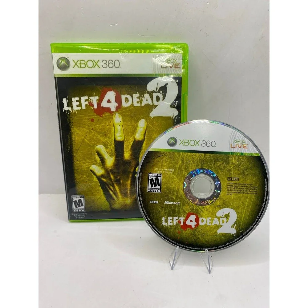 Left 4 Dead 2 Microsoft Xbox 360 Disc only Very Clean Mint excellent condition